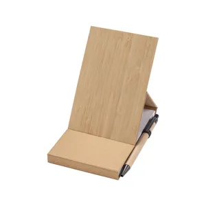 Personalized Bamboo <b>Memo</b> <b>Pad</b> with Pen Promotional Customized Gadgets - Product Image 4