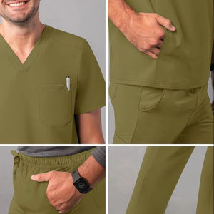 Uniforme de enfermera médico para mujer Uniformes de hospital OEM superior - Product Image 1