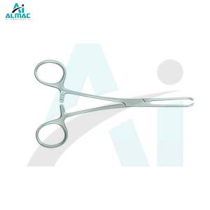 Pinzas de tejido Allis manuales de acero inoxidable ALMAC OEM, certificado CE, diseño quirúrgico profesional, manejo seguro de tejido - Product Image 2