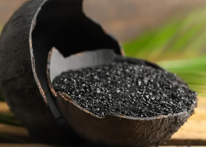 Charbon actif granulaire de noix de coco Agent auxiliaire chimique minéral granulaire traitement de l'eau de granule noir à base de coquille de noix de coco - Product Image 3