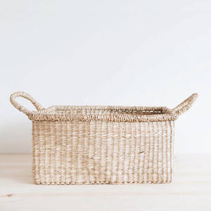 ตะกร้าฟางใส่หญ้าทะเลแบบยั่งยืนผลิตจากโรงงาน - Product Image 1