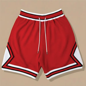 Pantalones Cortos Deportivos de Malla para Hombre, de Poliéster, con Logotipo Personalizado al por Mayor, de Secado Rápido, de 5 a 7 Pulgadas, Producto de Fabricante de Alta Calidad - Product Image 1