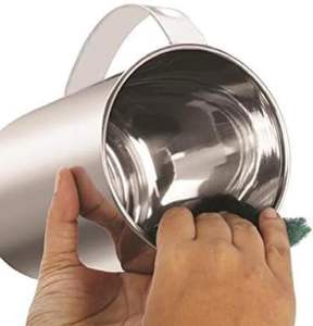 Polished Finish Stainless Steel <b>Pitcher</b> Modern Design Dishwasher Safe for Milk Water Juice Presentation Home Commercial Settings - Product Image 3