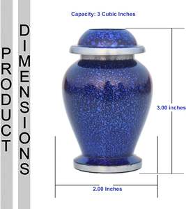 Top Manufacturer and Exporter of 100% Aluminum Material Keepsake Cremation <b>Urns</b> at Low Market Price - Product Image 2