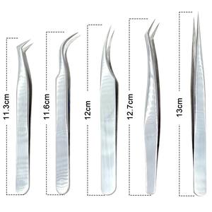 Extension de cils en acier inoxydable super dur, pointes métalliques antistatiques de haute précision, 1 pièce - Product Image 1