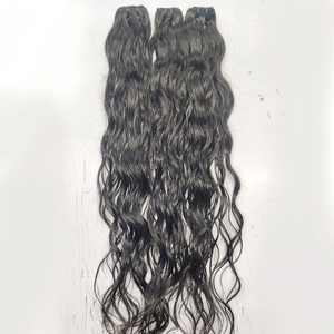 Extensions de cheveux indiens vierges Remy 100 % non traités, cuticules alignées, ondulés, micro-liens, toutes couleurs, meilleure qualité, donneur unique - Product Image 4