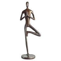Figura de Aluminio Fundido de Mujer Desnuda Sentada sobre un Pilar, Escultura Sólida, Regalo Empresarial y Coleccionable, Pisapapeles, Escultura de Metal, Artes