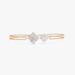 Jewelry Round shape Diamond Moissanite <b>Rose</b> <b>Gold</b> <b>Bracelet</b> for Women Jewelry in party For Women's - Product Image 1