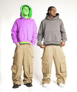 Men Fashion Hoodie | Multi Layered Pullover Boxy Fit 3 Layer <b>Jumper</b> Wholesale Men Hoodie | Boxy Fit 3 Layer Multi Layer - Product Image 5