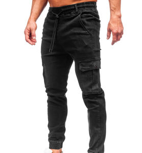 Comfortable <b>Slim</b> <b>Fit</b> Canvas Cargo <b>Jogger</b> Pants for <b>Men</b>-Breathable Lightweight High Quality for Casual Outings Workwear Fitness - Product Image 4