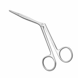 กรรไกรตัดจมูกสเตนเลสขัดเงาขนาด18ซม. ใช้สำหรับตัดเล็มจมูกทังสเตนคาร์ไบด์ - Product Image 1