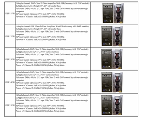 Professional Audio Processor Power Amplifier Module D Class Fir Filter Dsp Board Amplifier For Active Line Array Speaker - Product Image 6