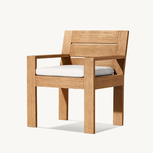 Chaises individuelles pour salle à manger en extérieur ou en intérieur, style moderne, adaptées aux restaurants en plein air, équipées de mousse souple - Product Image 1