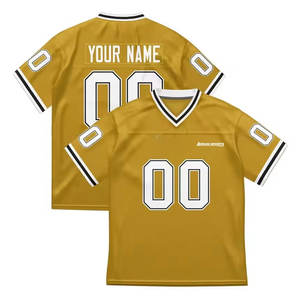 Custom Made American Football Jersey Team Wear American Football Jersey Polyester / Cotton <b>Blend</b> American Football Jersey - Product Image 3