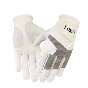 Unisex High Quality Breathable Golf Gloves with Customizable Logo <b>Light</b> Weight Leather Gloves for Left Right Hands for Sports - Product Image 1