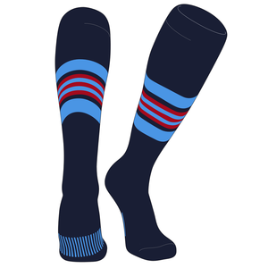 Vente en gros de chaussettes de sport de compression pour le football d'automne Chaussettes d'athlétisme personnalisées pour hommes Chaussettes de football antibactériennes et respirantes - Product Image 5