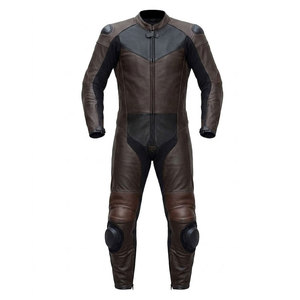 Elegante traje de cuero para motociclistas, cuero de alta calidad, ajuste flexible, perfecto para carreras y uso diario. - Product Image 1