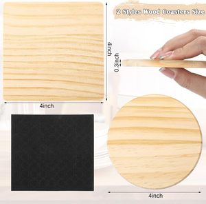 ชุดถาดรองแก้วทำด้วยมือพร้อมการออกแบบที่เป็นเอกลักษณ์เหมาะสำหรับปกป้องพื้นผิวในห้องครัวบาร์หรือพื้นที่ห้องนั่งเล่นที่ดีที่สุด - Product Image 3