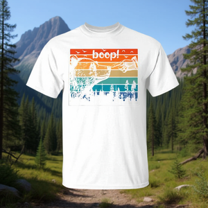 Camiseta del Parque Nacional Bear Boop con un Interesante Diseño de Nariz de Oso, Ropa Promocional Única - Product Image 3