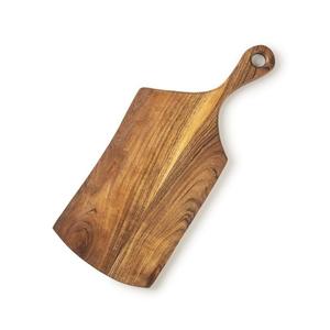 Planche à découper en acacia durable, conçue pour offrir un confort de découpe stable avec une texture de bois chaleureuse, idéale pour la cuisine quotidienne à la maison. - Product Image 2