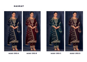 Traje Salwar Kameez de terciopelo, ropa de India y Pakistán, suministro de fábrica al por mayor, disponible a un precio asequible - Product Image 6