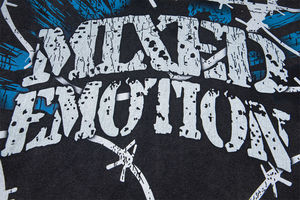 Sudadera con capucha de forro polar grueso, estampado puff, cálida para invierno, de algodón, unisex, holgada, duradera, de calidad, elegante, moderna, estilo urbano, cómoda - Product Image 5