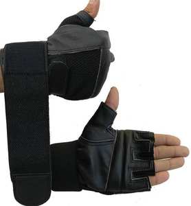 Guantes de fitness transpirables de medio Dedo de LICRA de alto rendimiento para levantamiento de pesas, soporte de comodidad de agarre mejorado en entrenamientos de gimnasio - Product Image 3