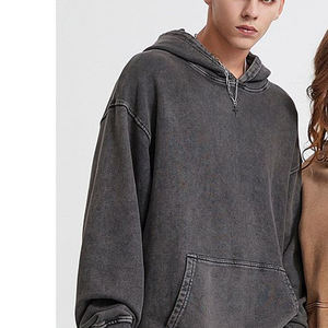 Wholesale Screen Printing <b>Men</b> Heavyweight <b>Fleece</b> Vintage Pullover <b>Hoodies</b> - Product Image 4