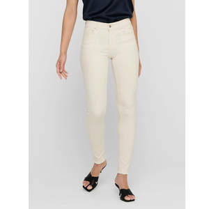 Jeans skinny pour femmes de couleur personnalisée, pantalon en denim de coton tendance avec logo personnalisable, coupe décontractée, léger, taille - Product Image 5