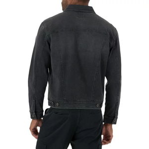 Vente en gros à prix réduit de qualité supérieure dernière offre spéciale veste en jean fantaisie en coton pour hommes veste en jean personnalisée pour hommes - Product Image 2