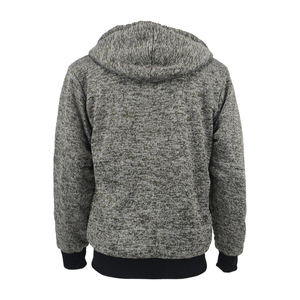 Nouveauté : sweat à capuche vintage pour homme avec fermeture éclair intégrale, masque à capuche brodé personnalisé en 2 pièces pour l'hiver - Product Image 4