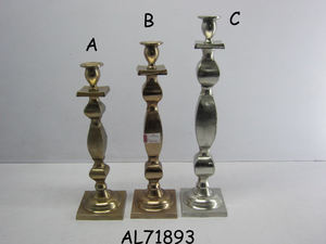 Free Standing <b>Brass</b> Pillar Candle Stand Decorative Luxury <b>Candlestick</b> Stand Taper <b>Holder</b> Ideal For Festival Wedding Decoration - Product Image 5