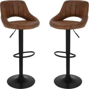 Chaise de bar contemporaine en cuir et fer de haute qualité pour la maison, en plein air, hôtel, café, sous-sol, entrepôt, ensembles de meubles de bar - Product Image 1