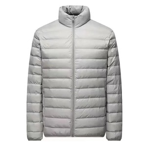 Veste matelassée légère et imperméable pour homme, veste d'hiver d'automne pour homme, veste décontractée pour homme, col montant, parka - Product Image 6