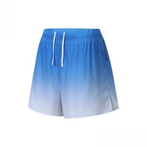Short Active avec logo personnalisé combinant des shorts de sport 2 en 1 à séchage rapide Fonctionnalité en dégradé de couleur ShortsDDP expédition - Product Image 6