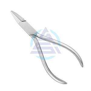 Pince à nez plat pour endodontiste dentaire orthodontique | Outils de dentisterie dentaire en gros pas cher prix bas quantité minimale de commande - Product Image 1