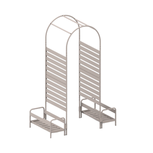 Arco de jardín de fácil montaje ecológico con recubrimiento en polvo de aluminio - Product Image 1
