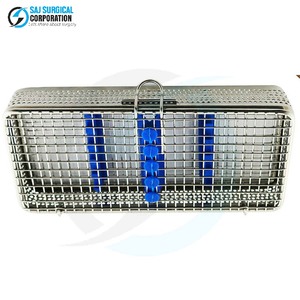 Cesta Oftálmica Micro con Tapa, Insertos y Tiras de Acero Inoxidable, Almacenamiento Médico Profesional Duradero y Reutilizable para Cirugía Ocular - Product Image 6