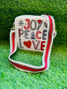 กระเป๋าใส่กล่องธีมคริสต์มาสประดับลูกปัดสำหรับเด็กผู้หญิงและผู้หญิงสำหรับงานปาร์ตี้และงานตอนเย็นดีไซน์ล่าสุด - Product Image 2