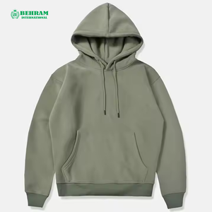 เสื้อฮู้ดผ้าฝ้าย100% สำหรับผู้ชายเสื้อฮู้ดแบบสวมหัวตัวหลวมสำหรับผู้ชายเสื้อกันหนาวแบบสวมหัวหนาทรงหลวมสำหรับใส่โลโก้ได้ตามต้องการ - Product Image 4