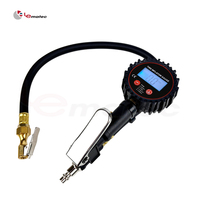 Manomètre numérique pour pneus Lematec 0-100 Psi avec écran LCD, moniteur de pression d'air pour voiture, camion, moto, vélo