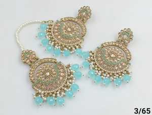 ชุด mangtikka อินเดียสำหรับผู้หญิงและเด็กผู้หญิงชาวโปแลนด์แบบดั้งเดิมและทันสมัย - Product Image 5