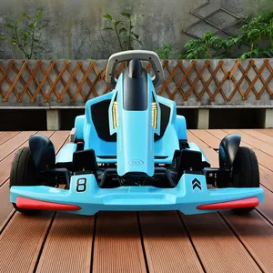 K9-1 Go Kart 1 koltuklu 4 tekerlekli ticari özelleştirilmiş 4 tekerlekler Kart gitmek stokta OEM Go Kart racing sepeti