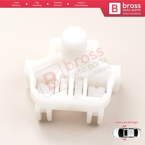 BWR31 Window Regulator Repair <b>Clips</b> Front Left or Right Door for Clio MK2 BB/CB 1998-2012 4/5 Door 7700842240 7700842241 - Product Image 2