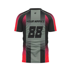 Maillot de l'équipe personnalisé OEM ODM imprimé maillot de football vêtements de sport uniforme vêtements de sport livraison directe Baseball Football américain Polo - Product Image 4