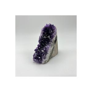 Pezzo di roccia grezza in pietra naturale ametista certificata 190 gr