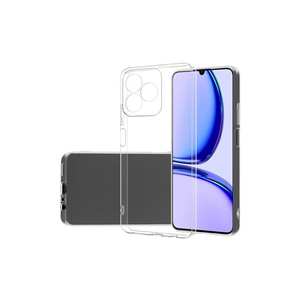 Coque de protection souple transparente en silicone anti-traces de doigts JoieCreatif Premium pour Realme C53 5G, style INS - Vente en gros de mobiles - Product Image 1