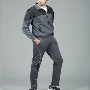 ชุดกีฬาผู้ชายไซส์ใหญ่สำหรับฤดูหนาวปี 2023 ชุดเซ็ตสองชิ้น เสื้อฮู้ดและกางเกง แห้งเร็ว ระบายอากาศได้ดี เป็นมิตรกับสิ่งแวดล้อม - Product Image 2