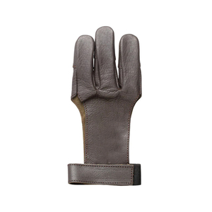<b>Archery</b> Shooting And Hunting <b>Gloves</b> Customize Three Finger Leather <b>Gloves</b> - Product Image 2