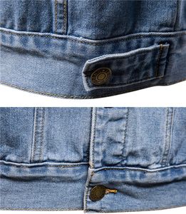 Vestes pour hommes Vestes en jean respirantes pour hommes Vestes en jean pour hommes de grande taille Fabriquées au Pakistan Logo et design personnalisés - Product Image 5